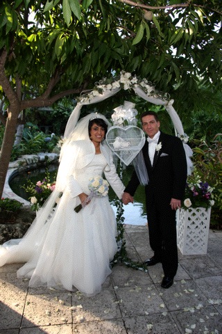 wedding dove display